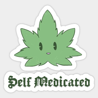 Self Medicated Sticker